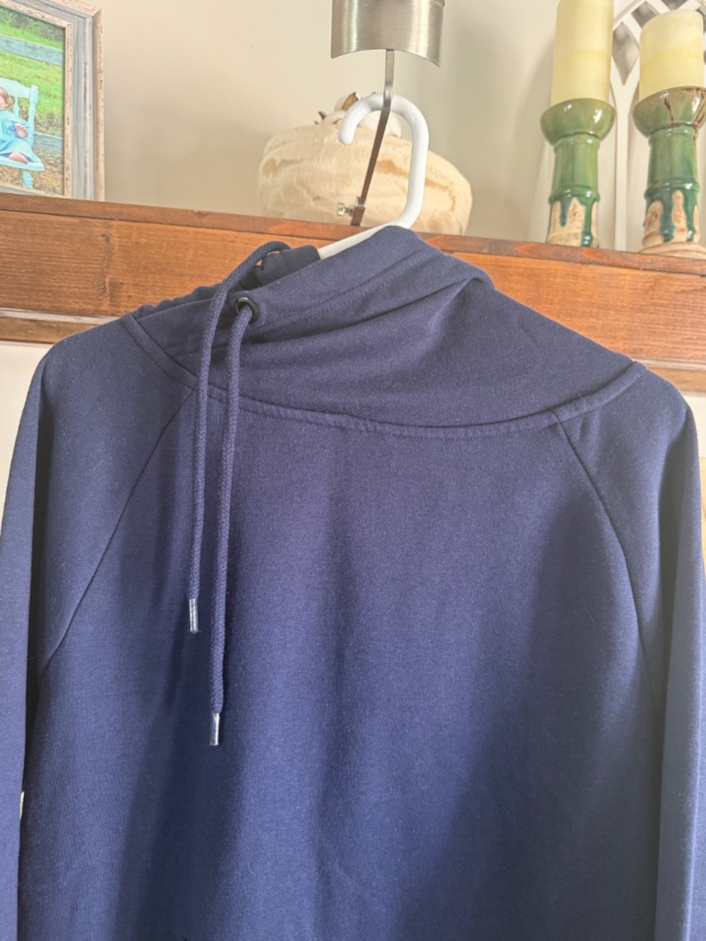 Zenana Hoodie - Navy Blue - Picture 2 of 4